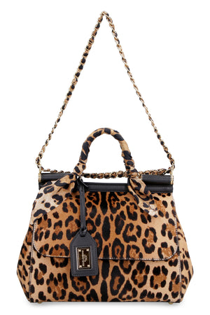 Sicily printed hair calf handbag-1